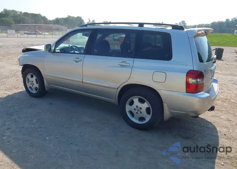 2004 Toyota Highlander Limited V6 z USA, uszkodzony, nr VIN JTEDP21A840024581